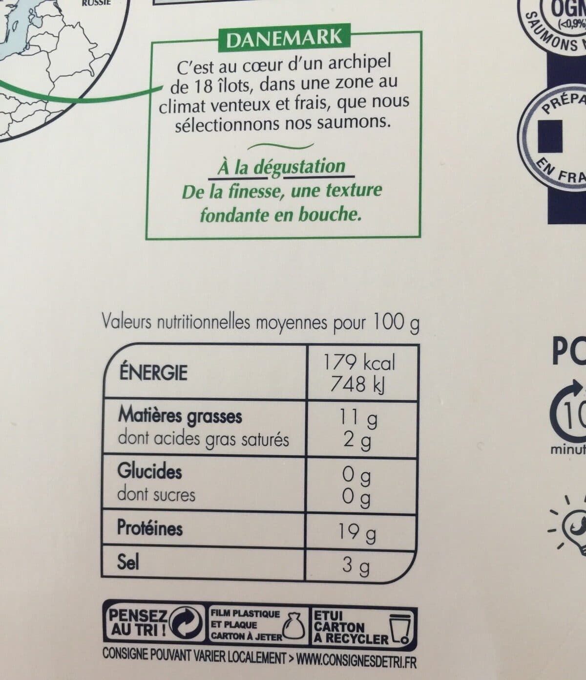 Delpierre Saumon fumé packshot