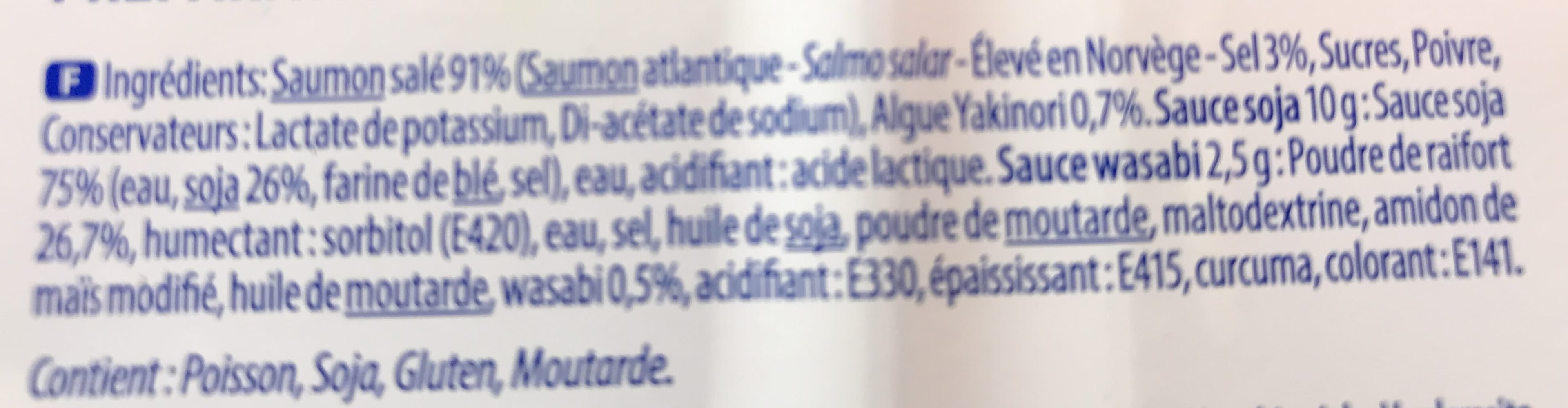 Comptoir Sushi Preparation saumon sale packshot