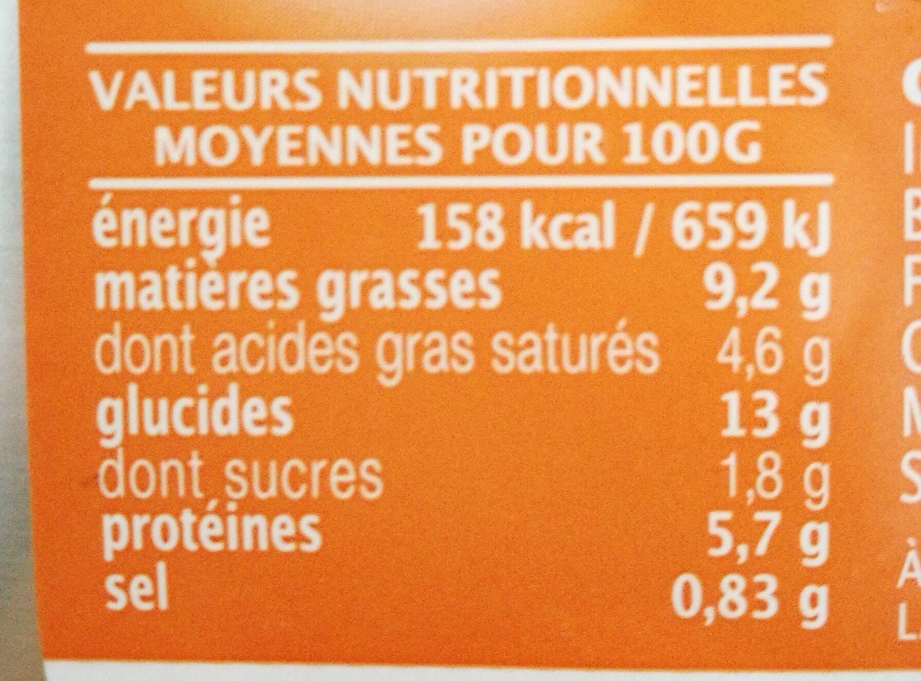 Delpierre Gratin aux 2 saumons, pommes de terre & petits légumes packshot