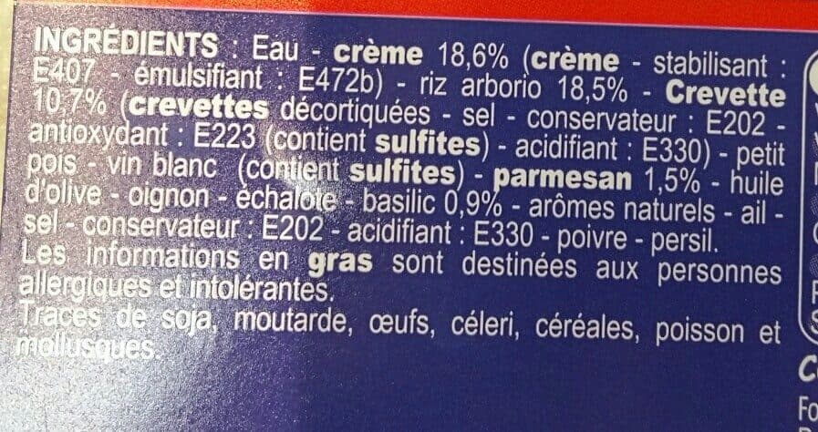 Delpierre Risotto aux crevettes packshot