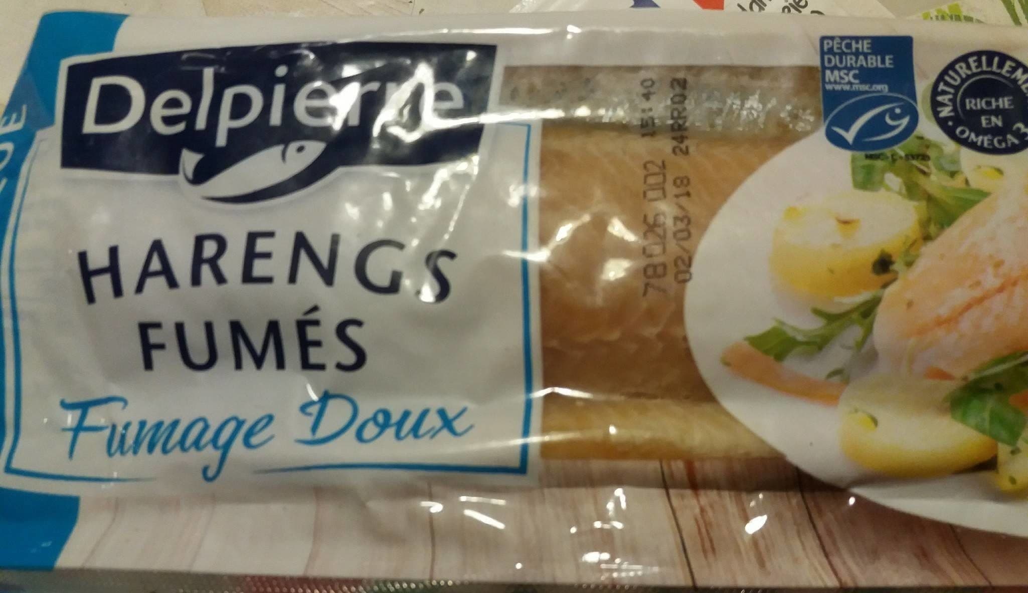 Delpierre Harengs fumés (fumage doux) packshot