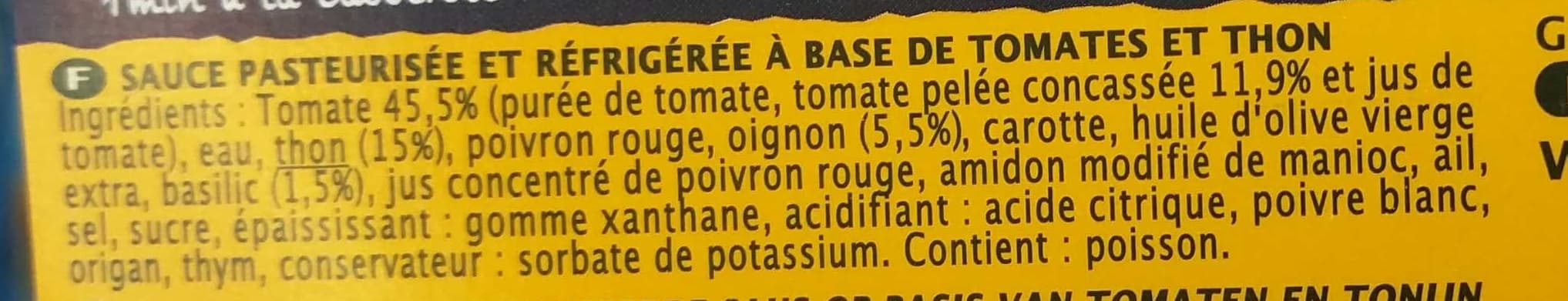 Delpierre Bolognaise au Thon packshot