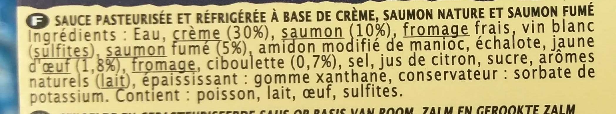 Delpierre Carbonara aux 2 Saumons packshot