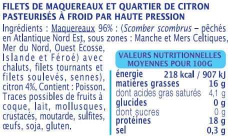 Delpierre Filets de maquereaux packshot