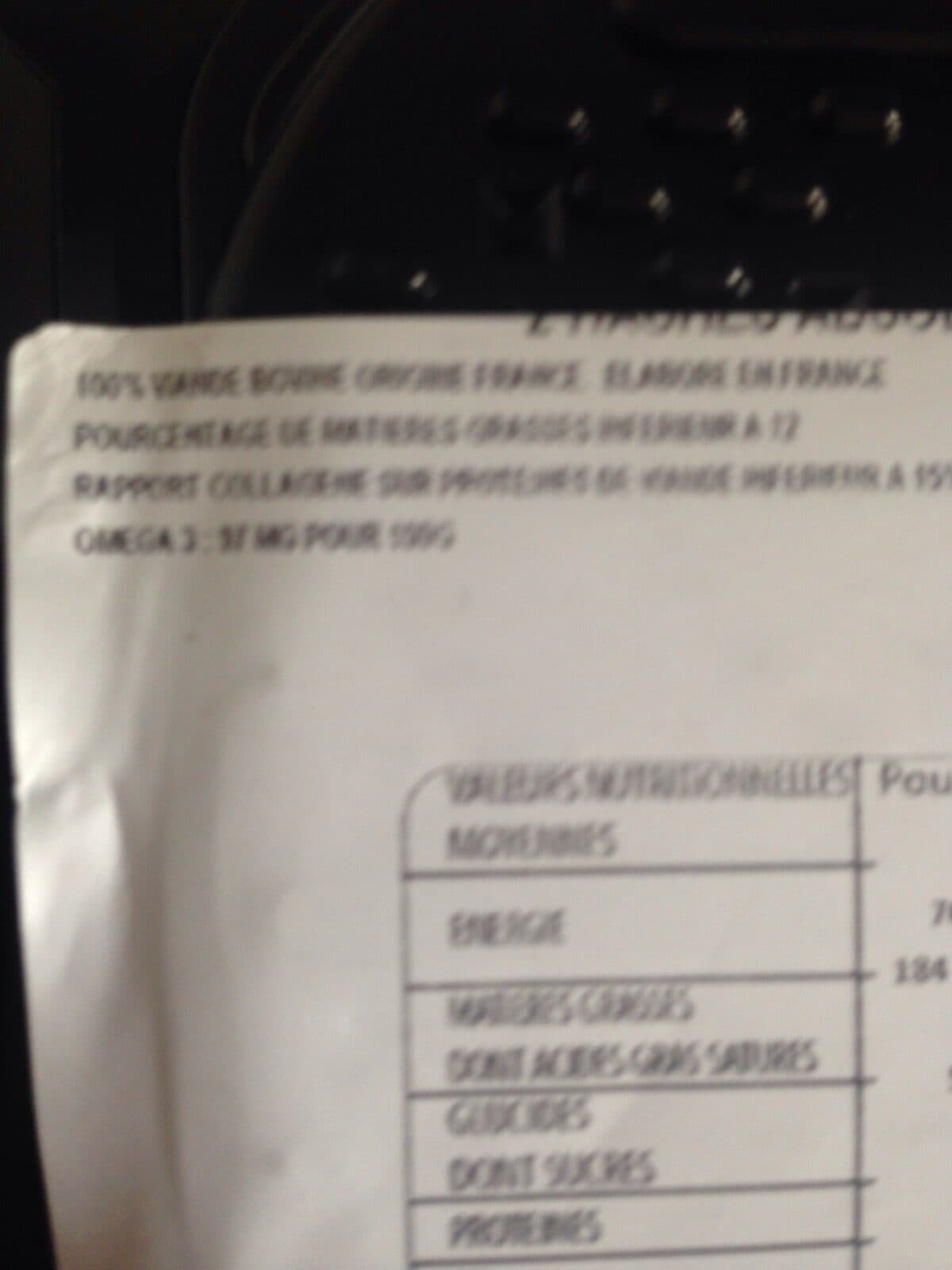 Socopa Steak Haché Façon Bouchère packshot