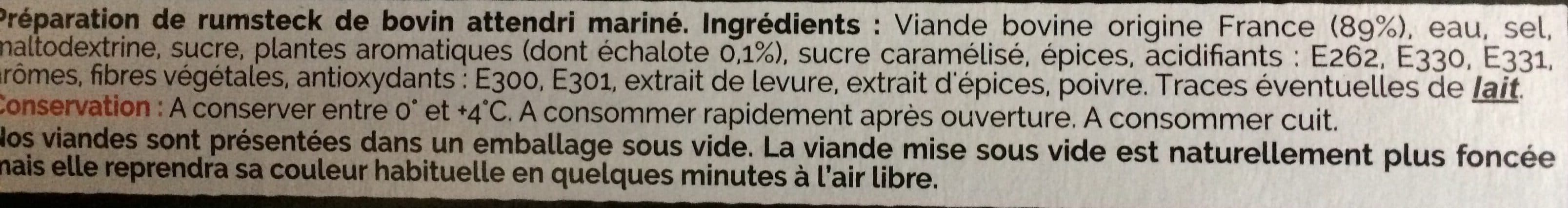 Socopa 4 Pavés Marinés à l'Échalote packshot