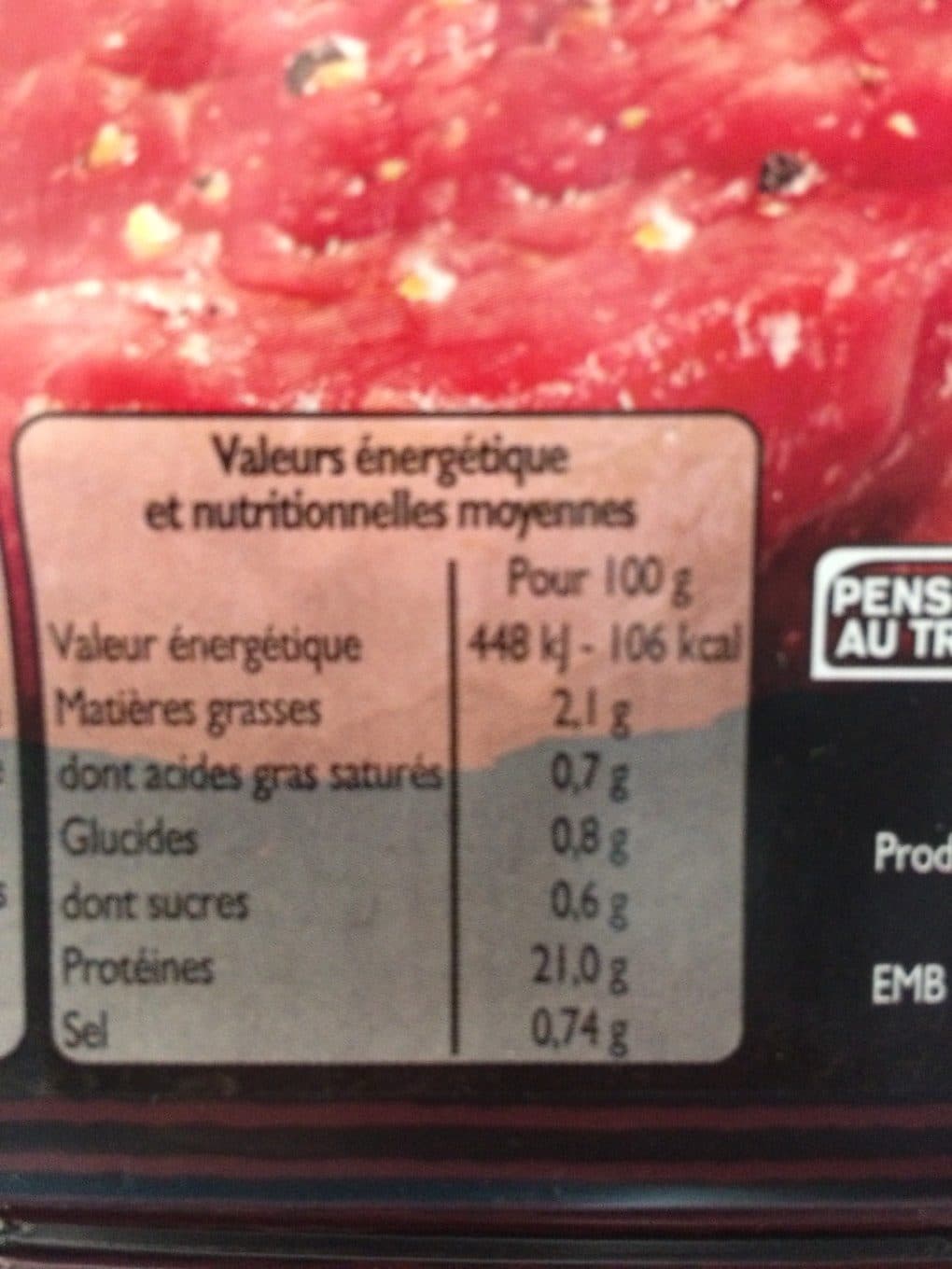 Leader Price 2 Pavés De Boeuf Marinés Aux 3 Poivres packshot