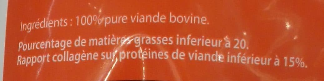 Sans marque Haché Tradition Halal packshot