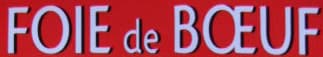 Sans marque Foie de Bœuf (1 tranche) packshot