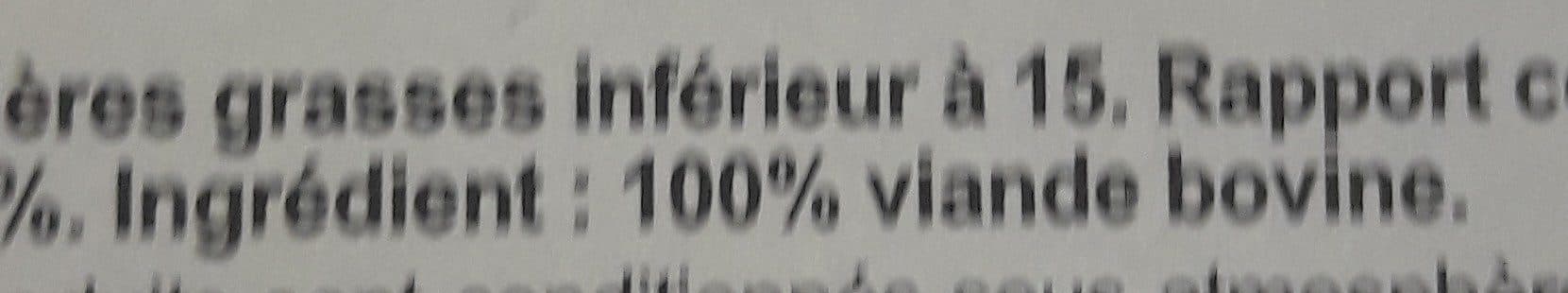 Socopa Steak haché façon bouchère packshot