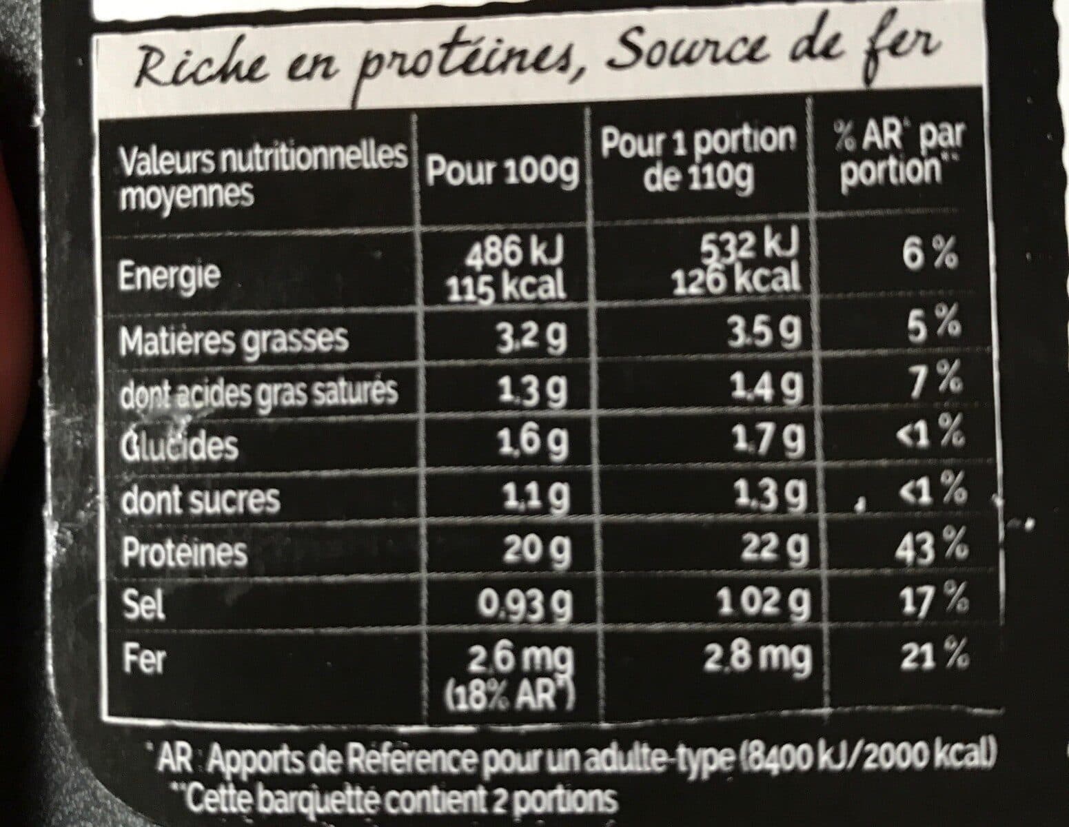 Socopa L'absolu Façon Maître d'hôtel packshot