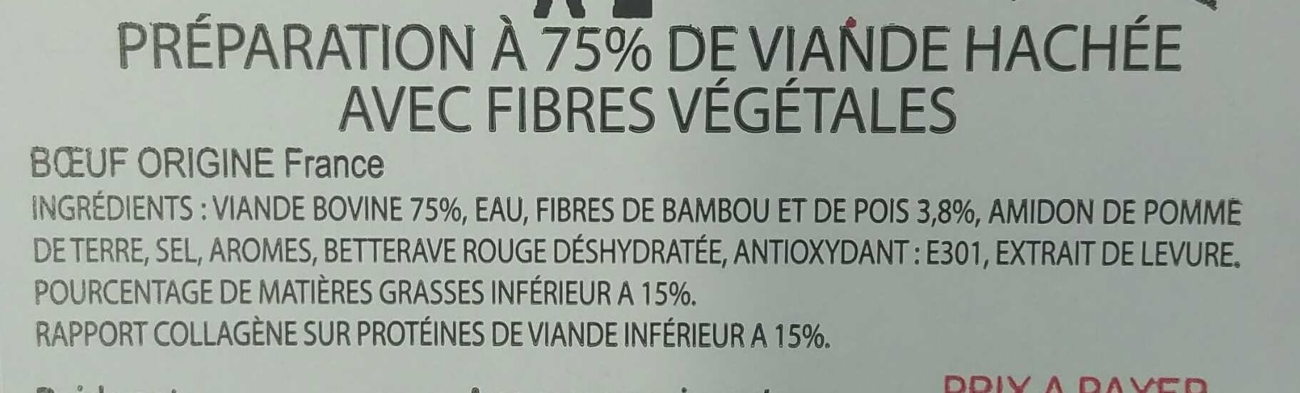 Petit Prix Haché au Boeuf 15% MG packshot