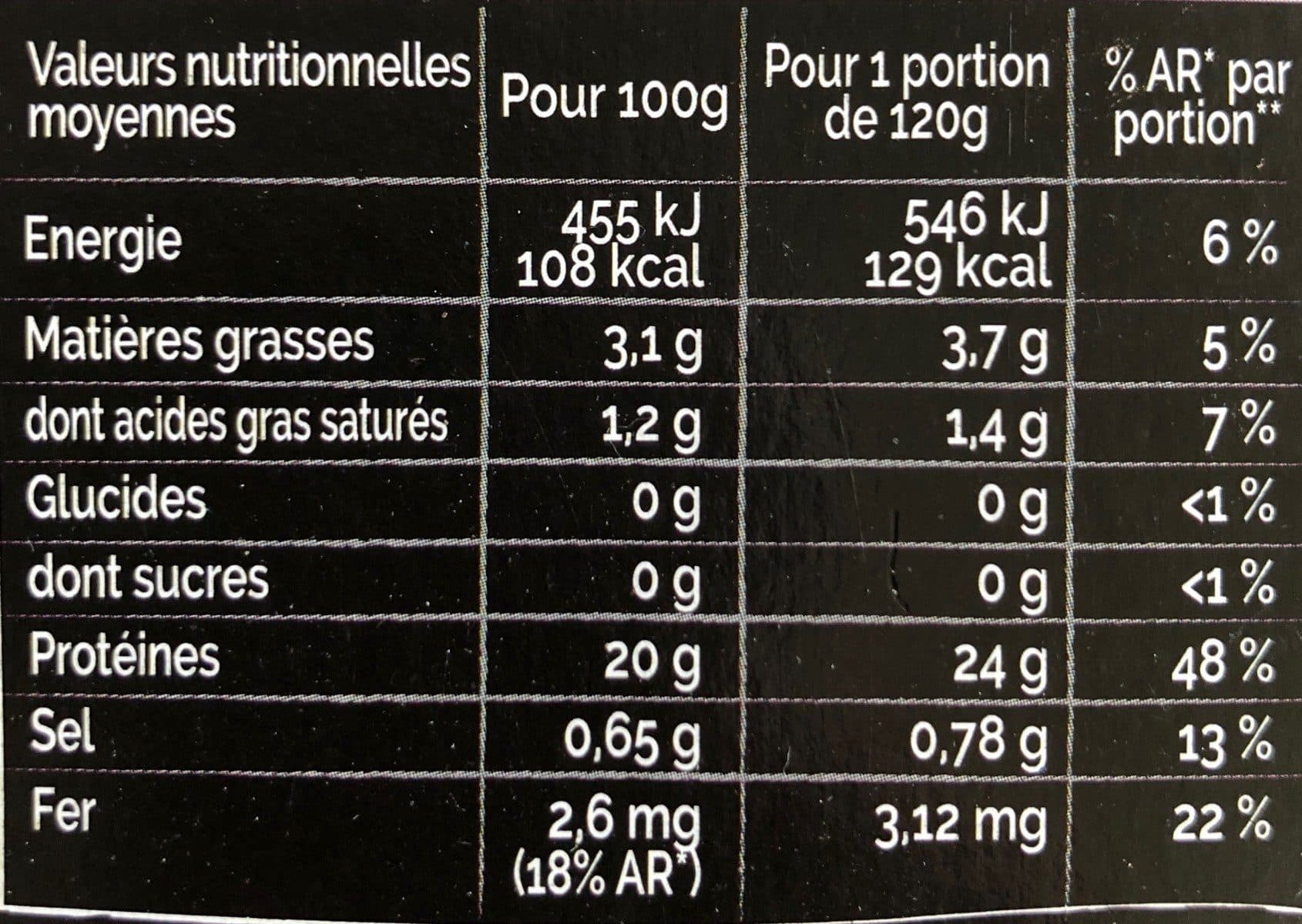 Socopa Pavés de rumsteck packshot