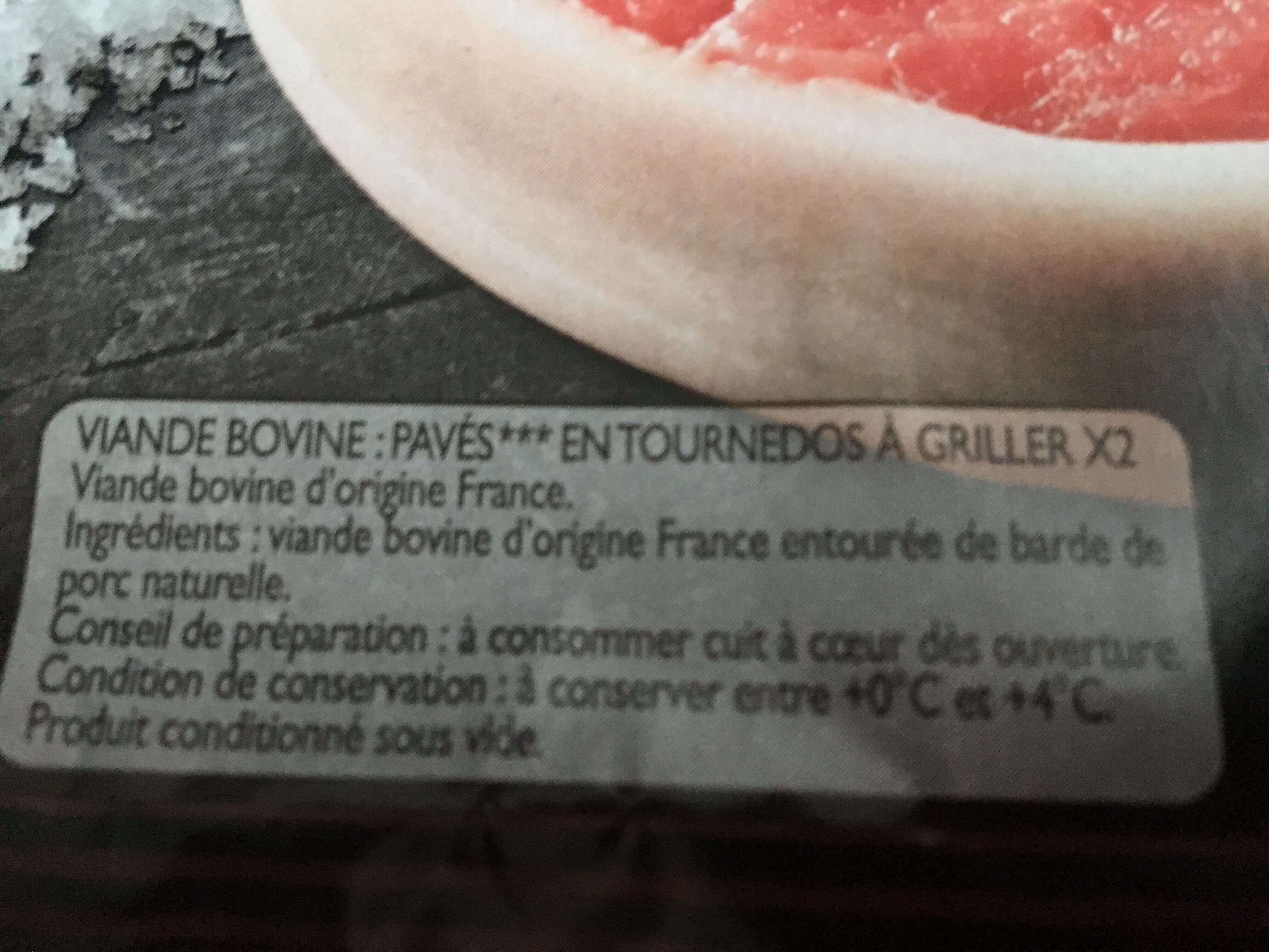 Leader Price Pavé tournedos packshot