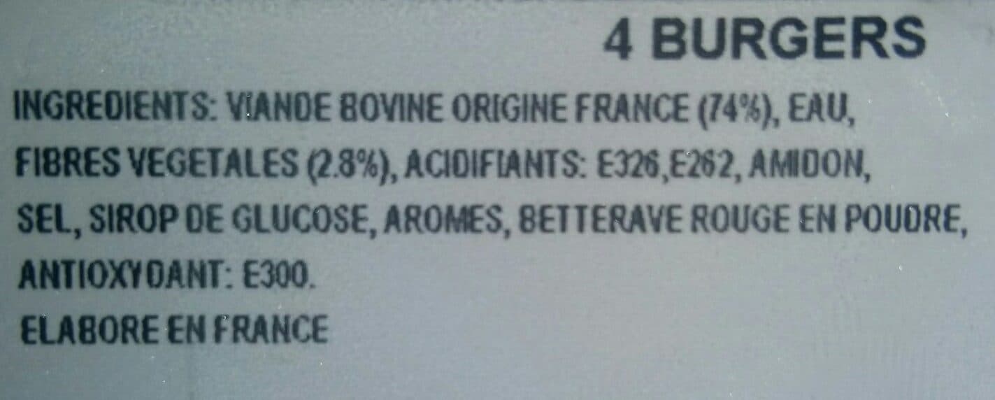 Socopa Burger chef - Goût grillé packshot