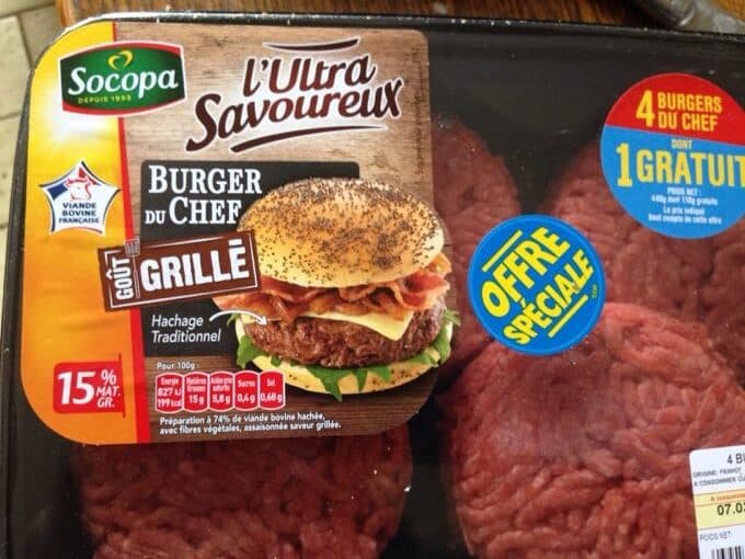 Socopa Burger Du Chef packshot