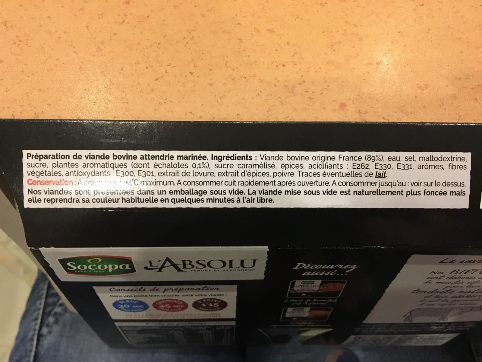 Socopa L'absolu tendre et savoureux packshot