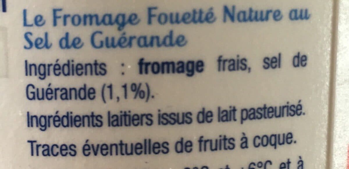 Paysan Breton Le fromage fouette madame Loik packshot