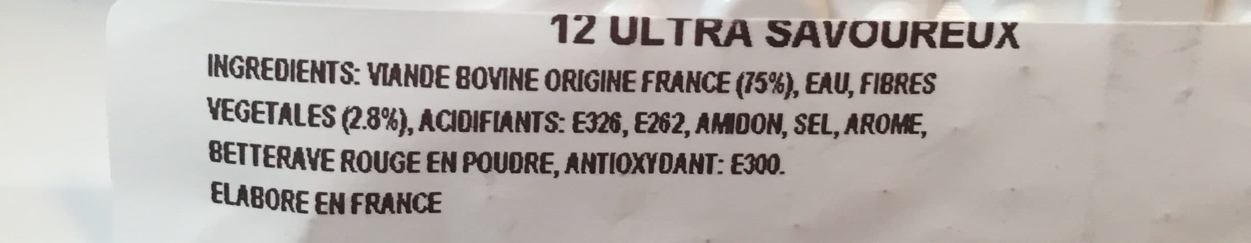 Socopa Viande bovine l'ultra savoureux packshot