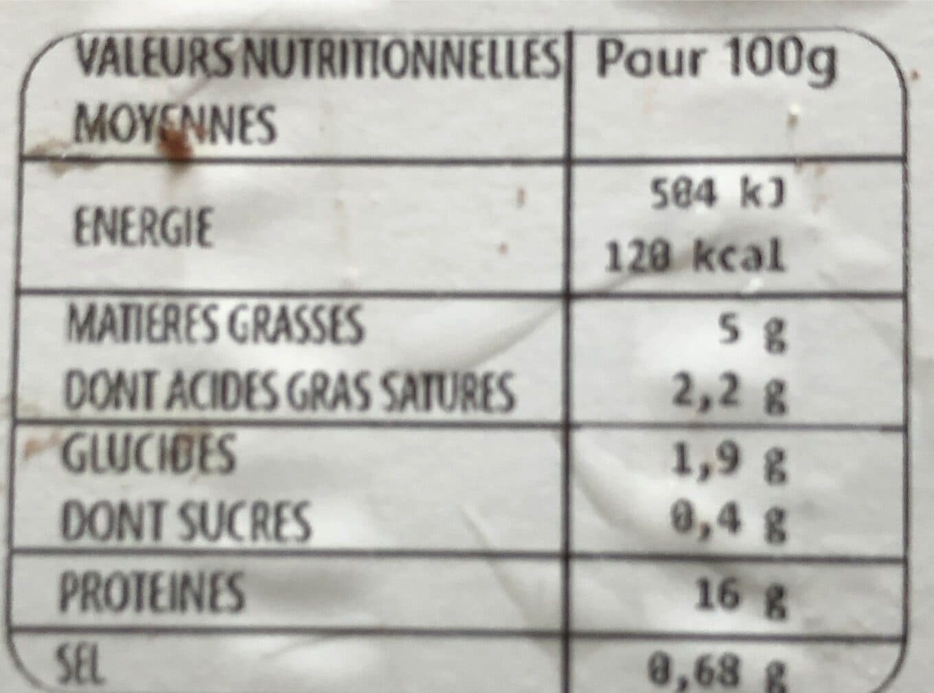 Socopa Ultra savoureux 5% MG packshot