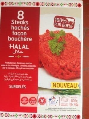 Socopa Steaks hachés façon bouchère Halal packshot