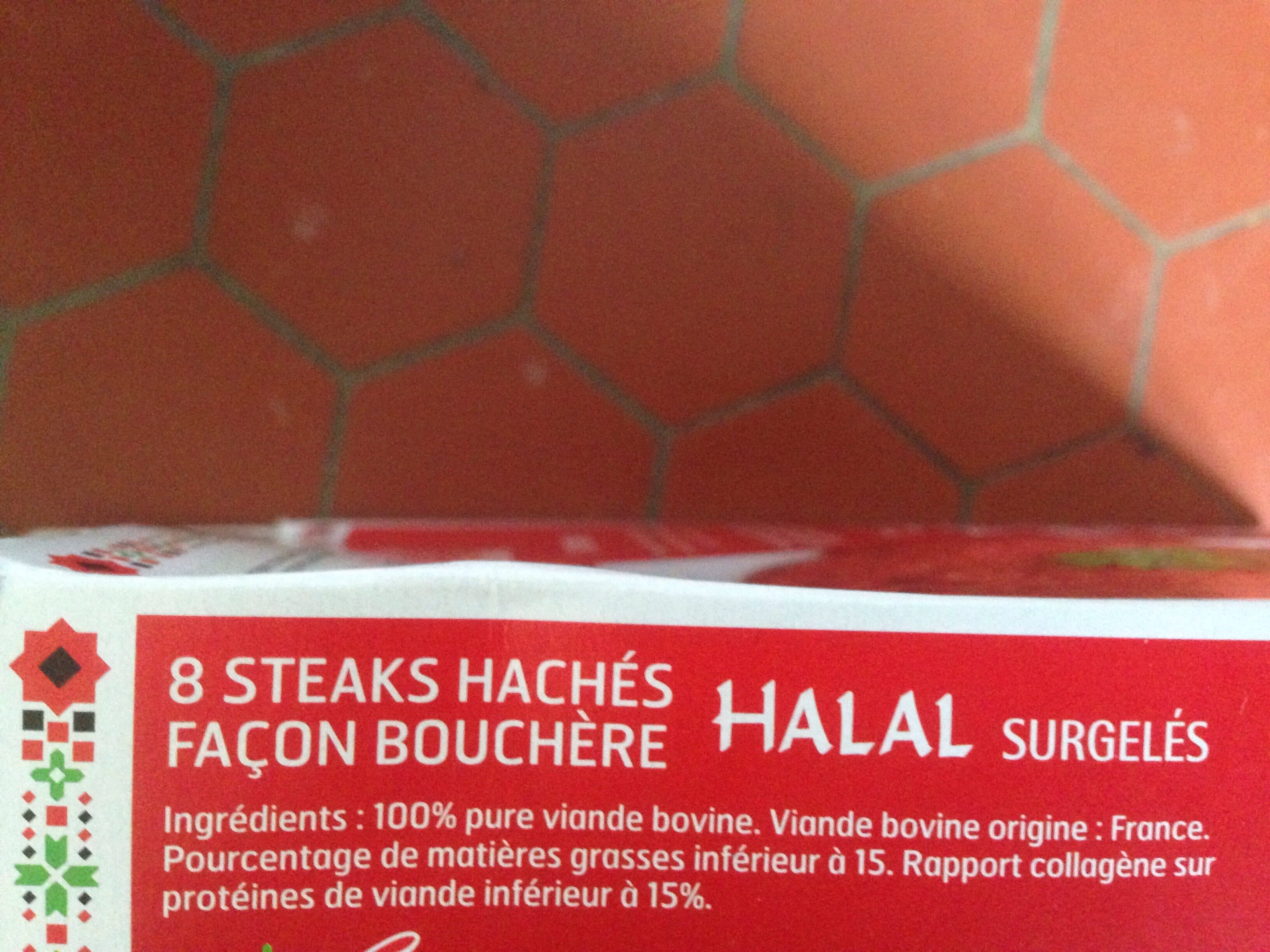 Socopa Steaks hachés façon bouchère Halal packshot