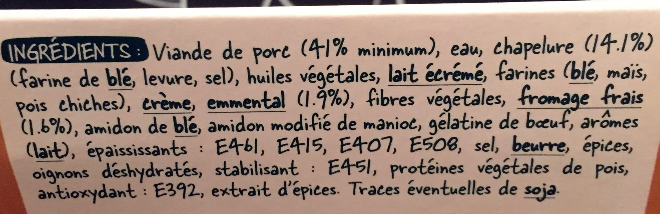 Socopa Fromage Fondu Spécial Croque Monsieur packshot