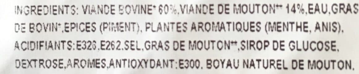 Socopa Merguez cap saveurs packshot