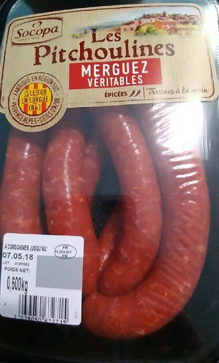 Socopa Merguez les pitchoulines packshot