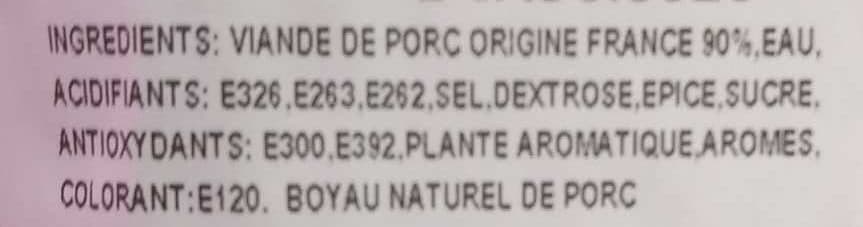Socopa Façon Charcutière - Saucisses de Toulouse pur porc packshot