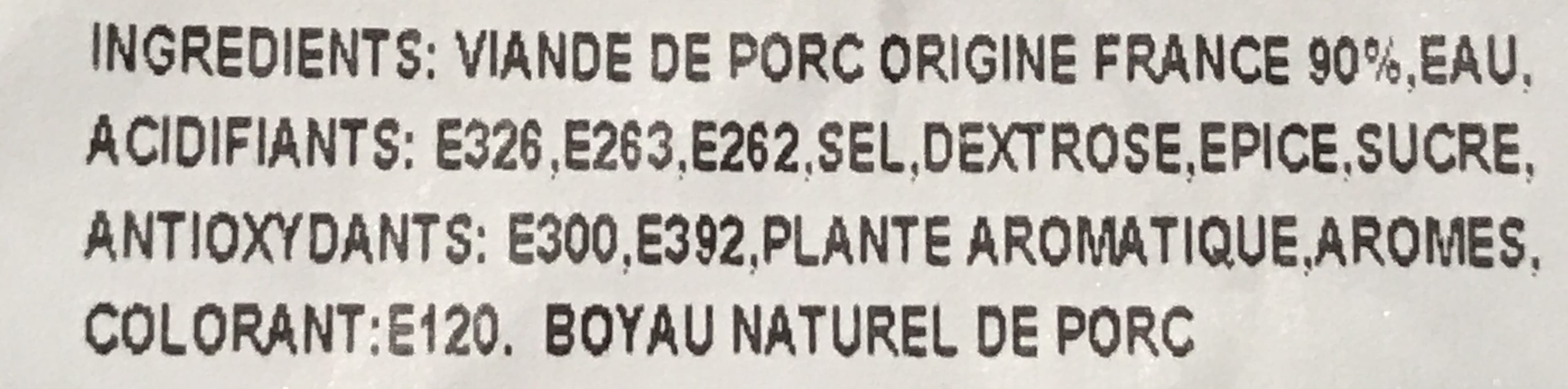 Socopa Saucisse de Toulouse roulée façon Charcutière packshot