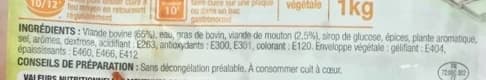 Socopa Merguez Boeuf Mouton packshot