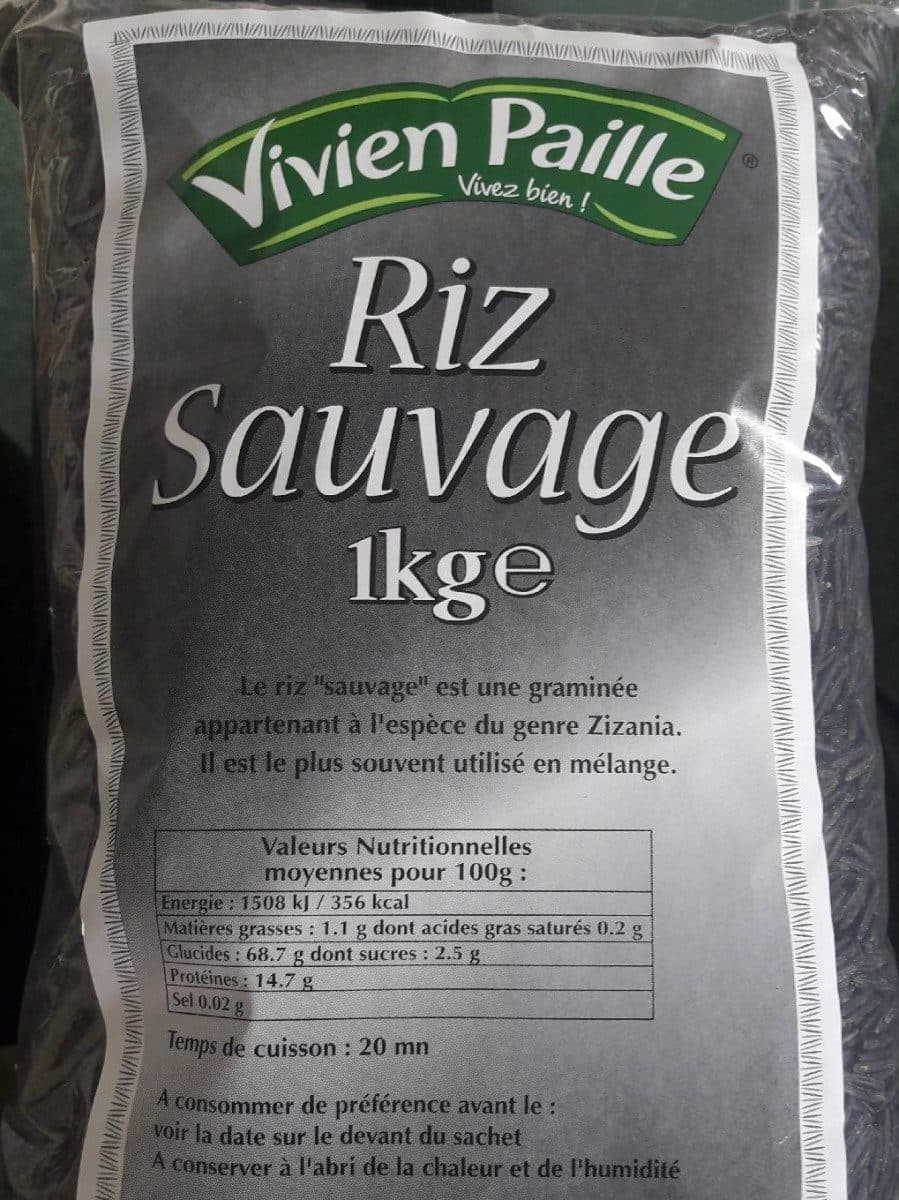 Vivien Paille Riz Sauvage packshot