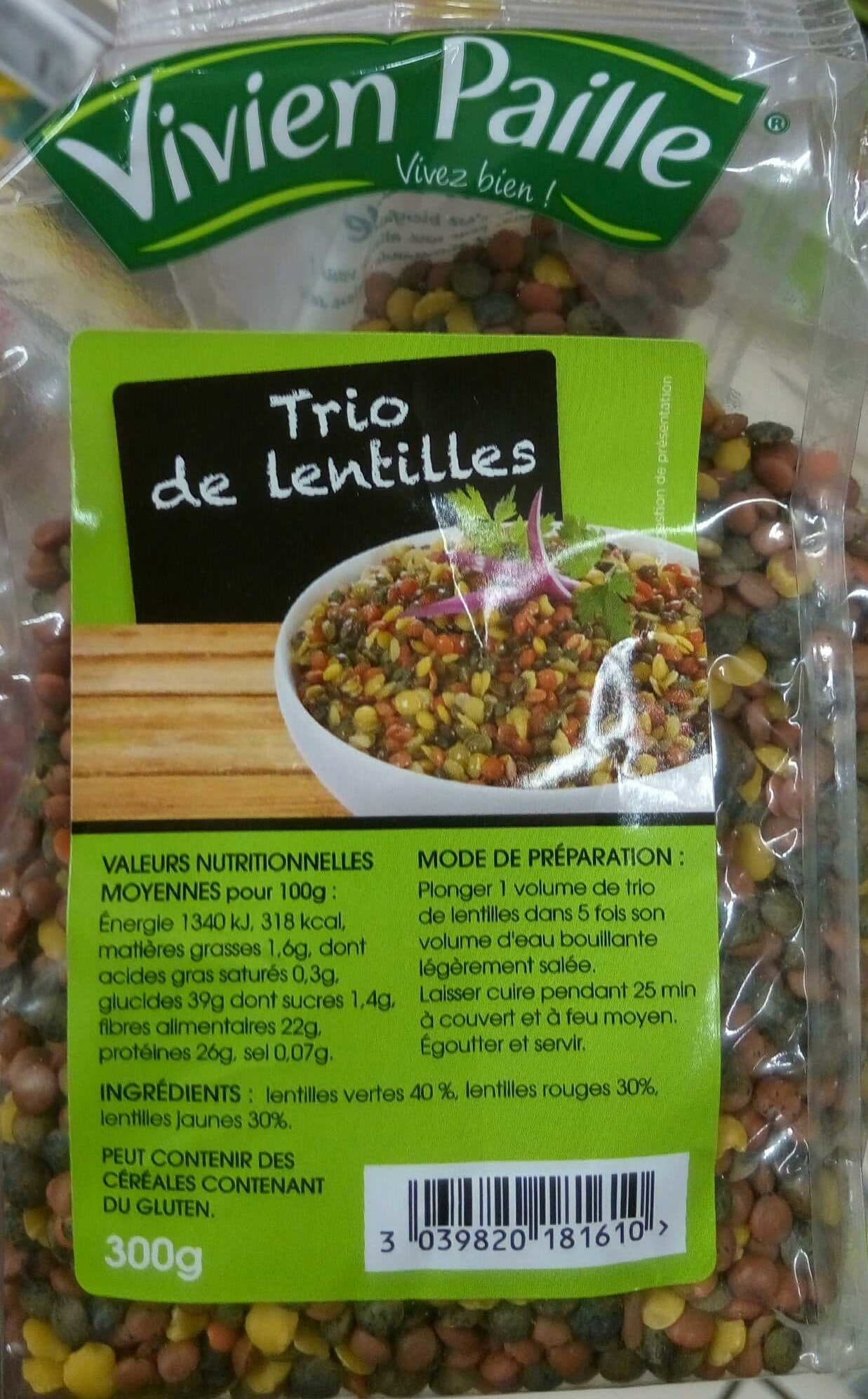Vivien Paille Trio de lentilles packshot