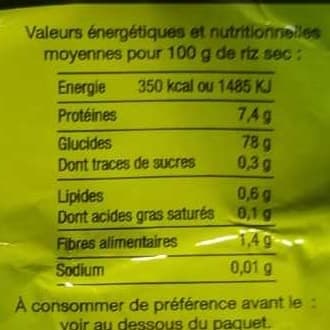 Vivien Paille Riz Thaï packshot