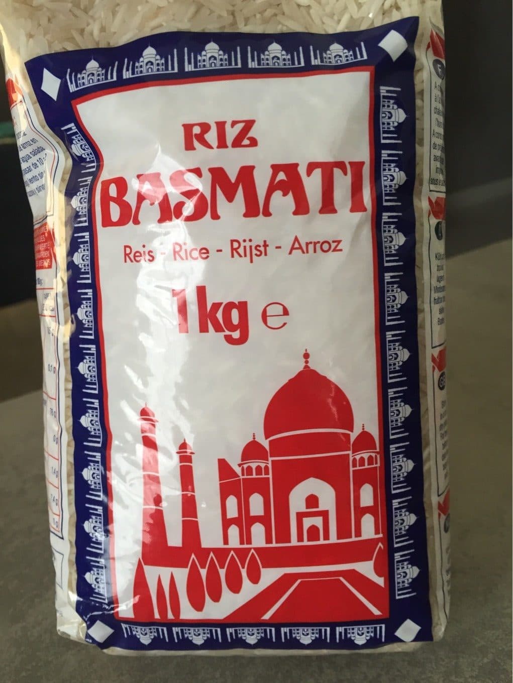 Open Food Facts Riz Basmati packshot