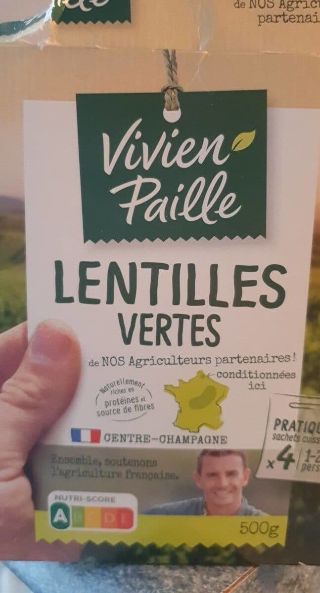 Vivien Paille Lentilles vertes packshot