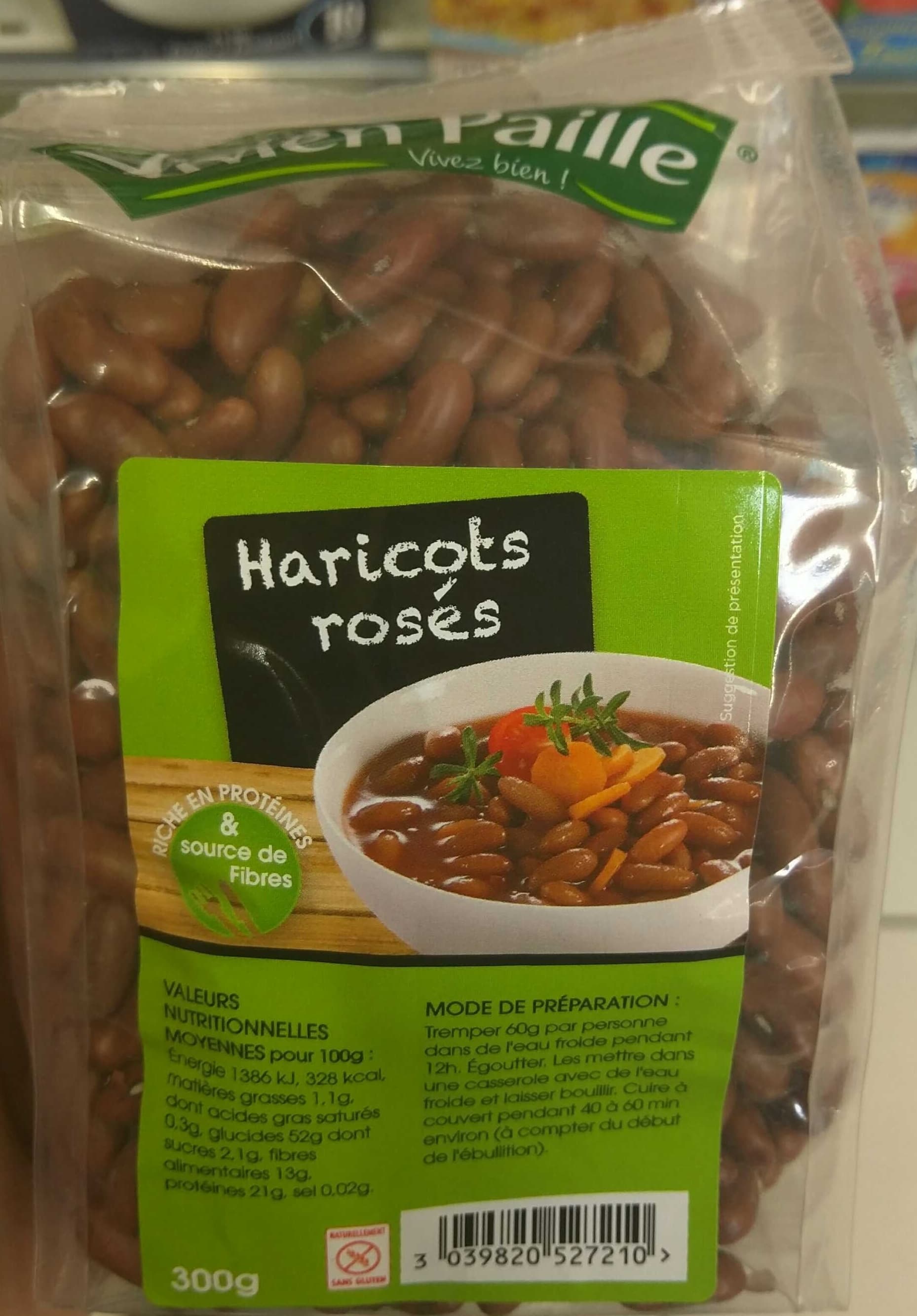 Vivien Paille Haricots rosés packshot