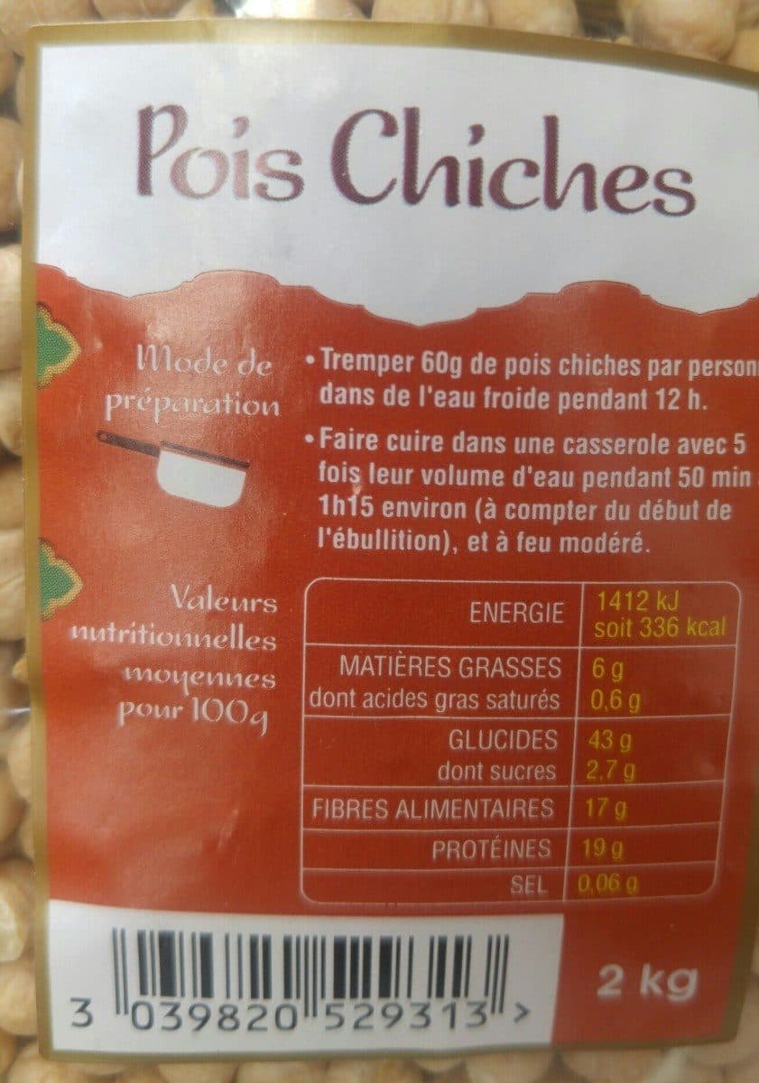 isia Pois chiche packshot
