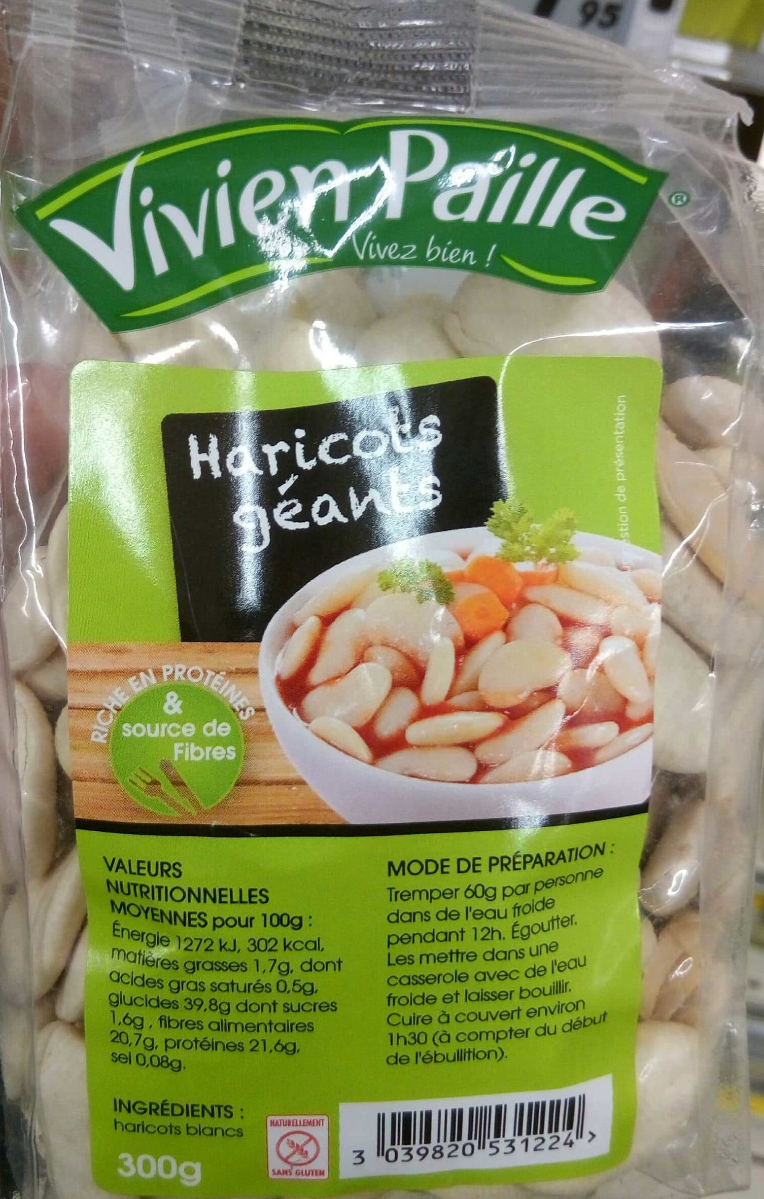 Vivien Paille Haricots géants packshot