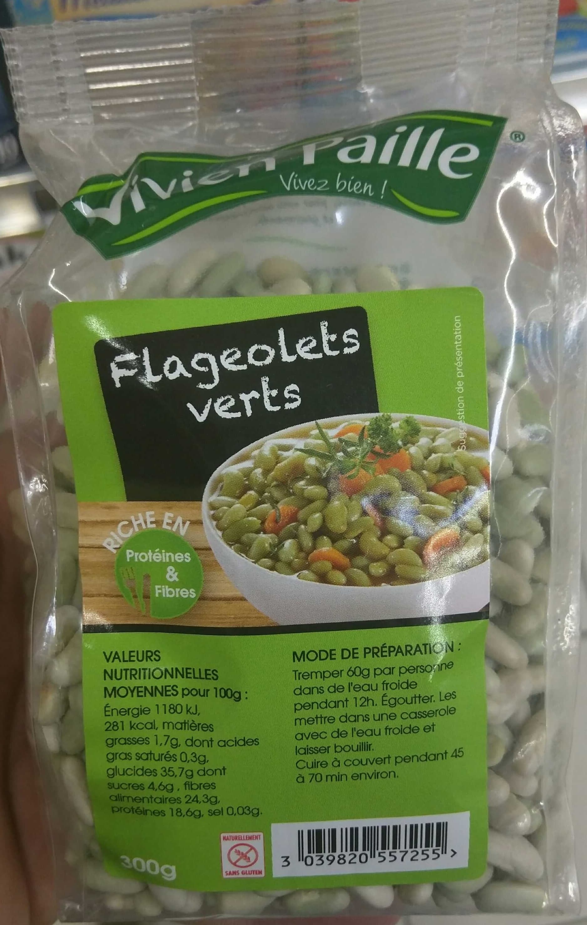 Vivien Paille Flageolets verts packshot
