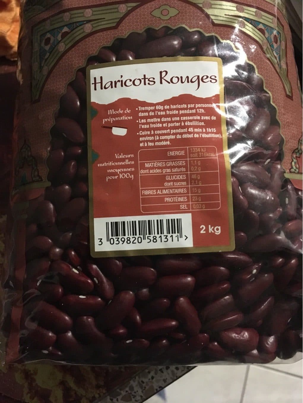 Isia Haricots rouges packshot