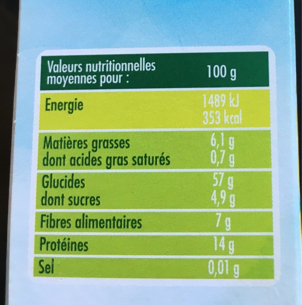 Vivien Paille Quinoa d'Anjou packshot