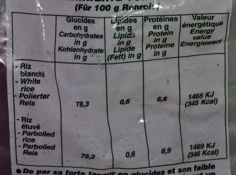 Soufflet Alimentaire Riz Rond Blanc packshot