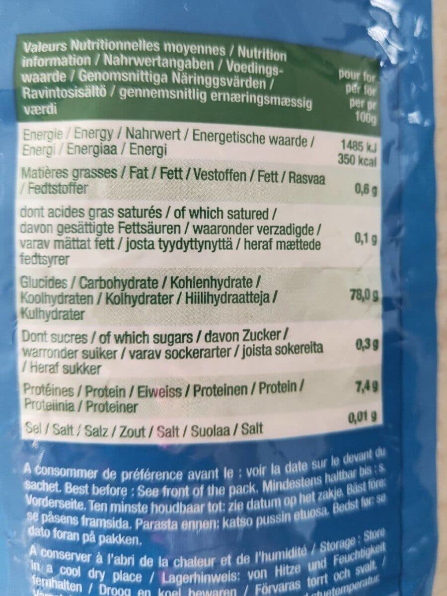 Vivien Paille Riz Basmati packshot