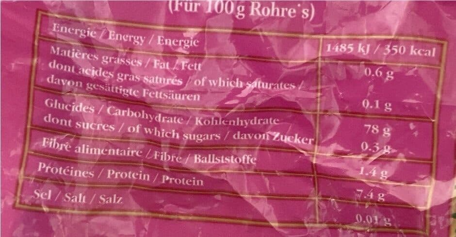 Open Food Facts Riz thaï packshot