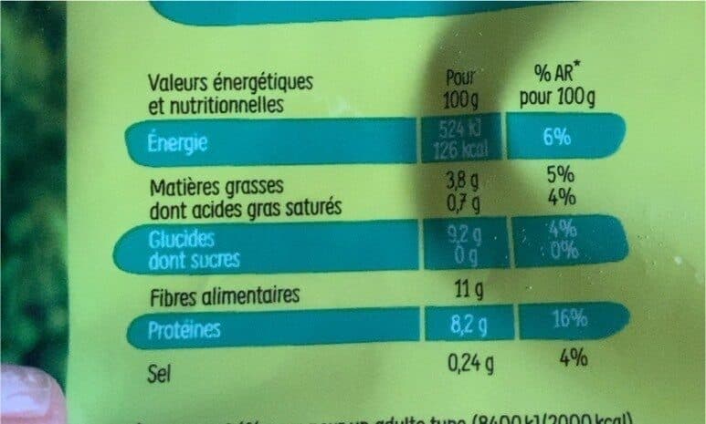 Vivien Paille Purée de pois cassés- cuisiné packshot