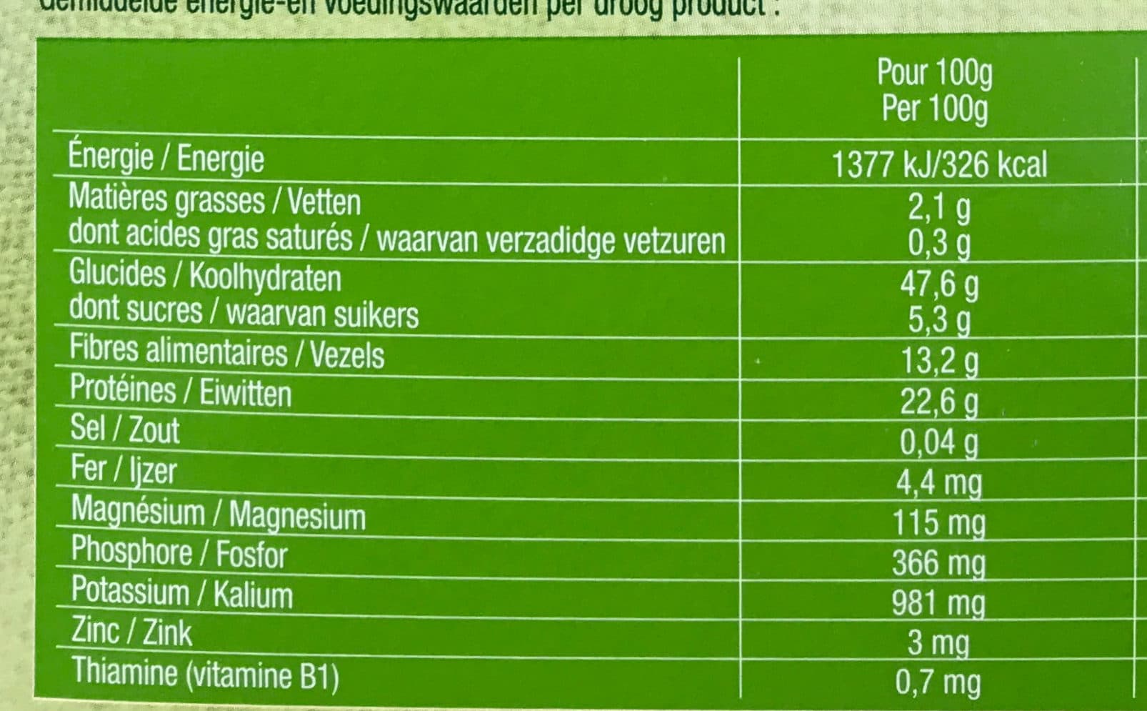 Vivien paille Pois cassés packshot