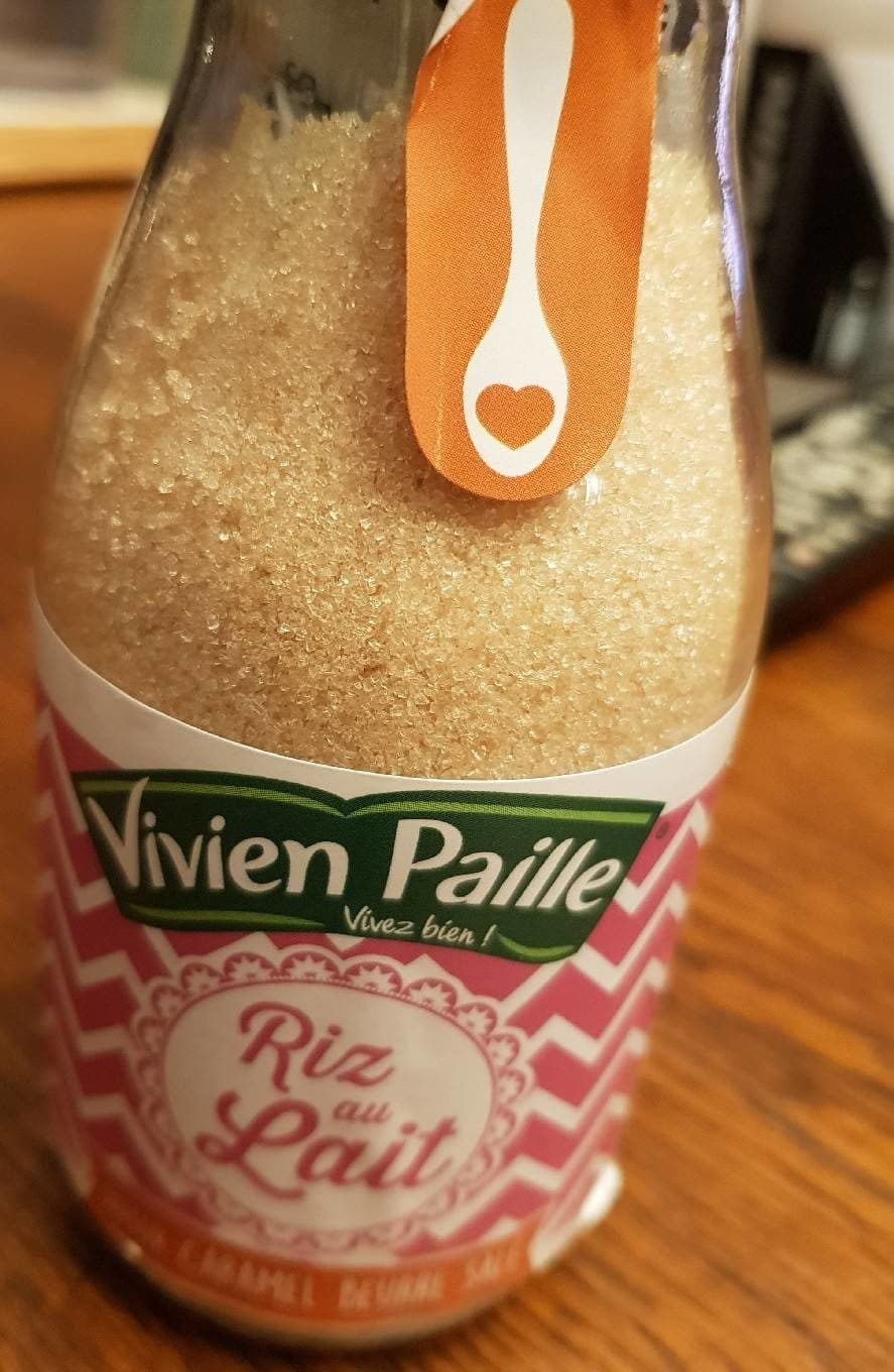 Vivien Paille Préparation Riz au lait packshot