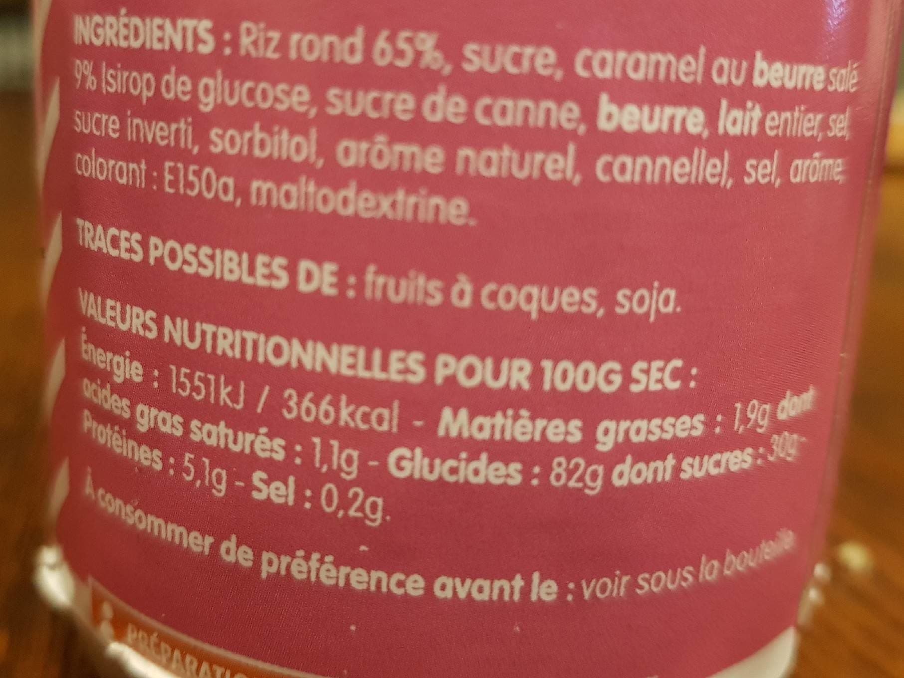 Vivien Paille Préparation Riz au lait packshot